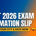 CTET Exam City Intimation Slip 2026 to release soon @ ctet.nic.in