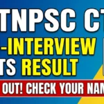 TNPSC CTS Non Interview Posts Result 2026 Out Check at tnpsc.gov.in